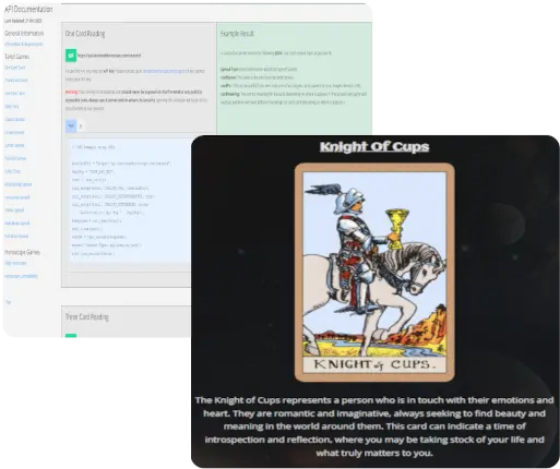 Tarot and Horoscope Game Software